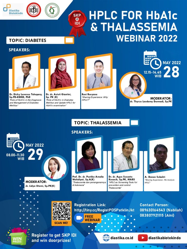Read more about the article Webinar HPLC For HbA1c & Thalassemia 2022
